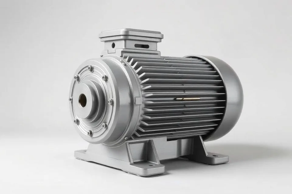 Motor eléctrico trifásico industrial